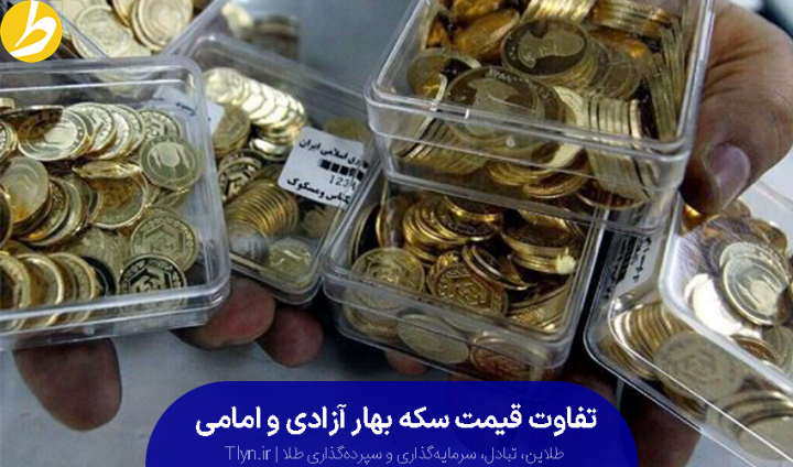 علت تفاوت قیمت سکه بهار آزادی و امامی